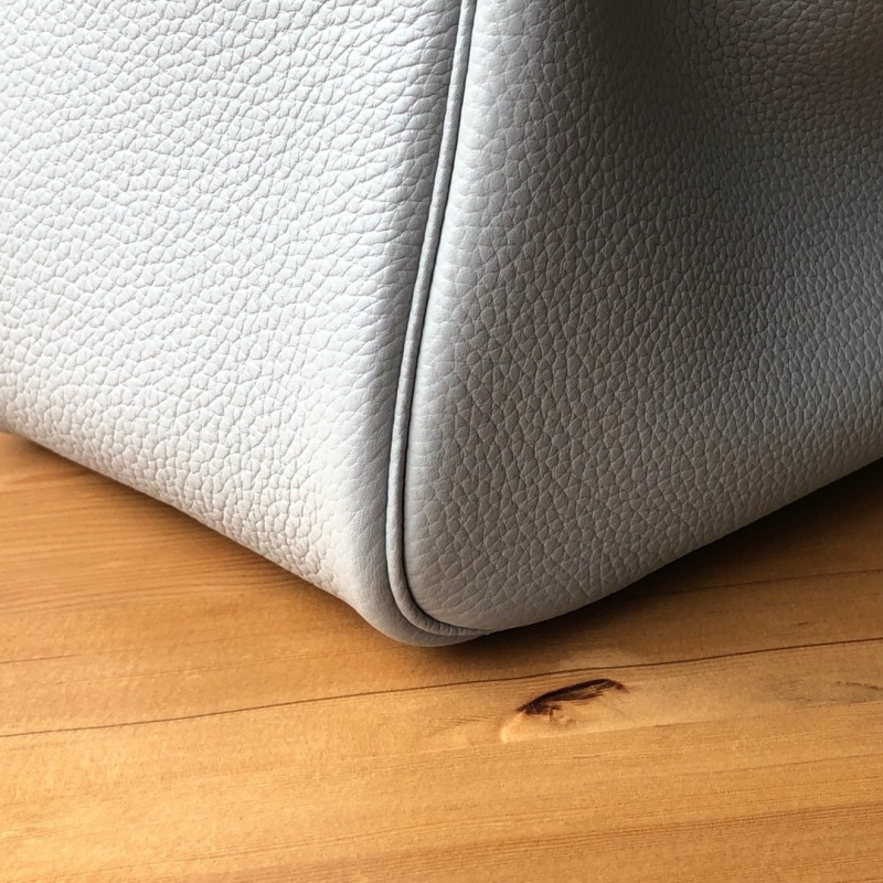 愛馬仕Hermes Lindy系列 純手工定制版 30cm TOGO皮 海鷗灰
