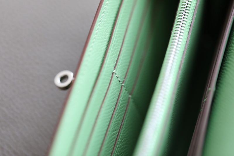 Hermes錢包 愛馬仕Kelly錢包 純手工頂級Epsom皮 黑色