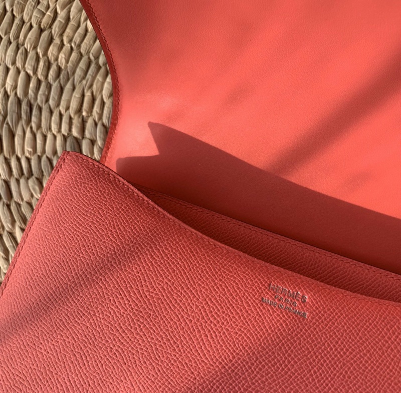 Hermes constance系列 愛馬仕康康包 純手工定制Epsom小牛皮 唇膏粉