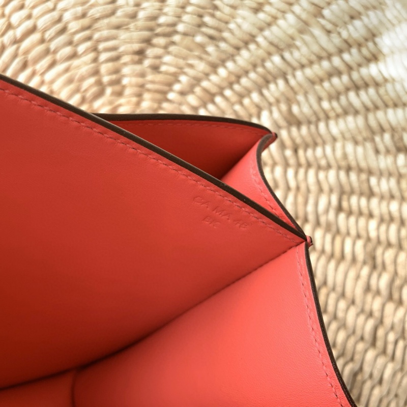 Hermes constance系列 愛馬仕康康包 純手工定制Epsom小牛皮 唇膏粉