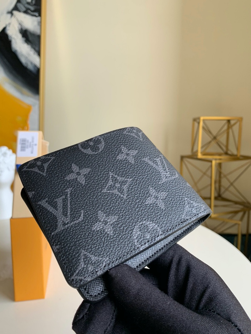 M61695 LV Multiple 錢夾 藤原浩閃電聯名Fragment Design系列 倆折錢夾 短錢夾