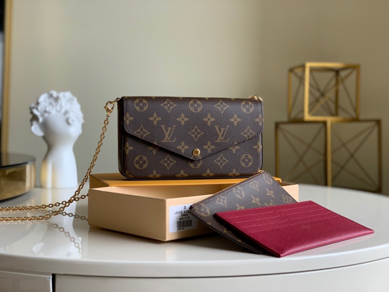 M61276 LV POCHETTE FELICIE 手袋 LV三合一鏈條包 LV三件套