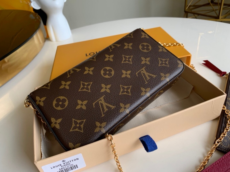 M61276 LV POCHETTE FELICIE 手袋 LV三合一鏈條包 LV三件套
