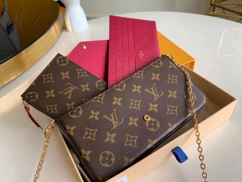 M61276 LV POCHETTE FELICIE 手袋 LV三合一鏈條包 LV三件套