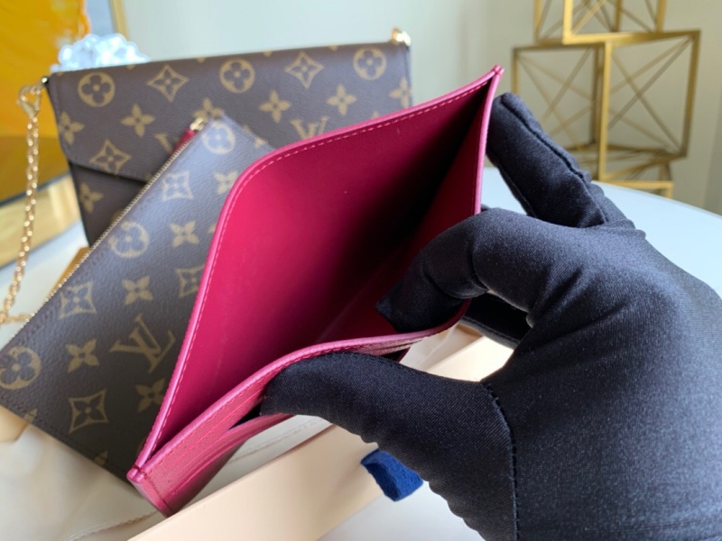 M61276 LV POCHETTE FELICIE 手袋 LV三合一鏈條包 LV三件套