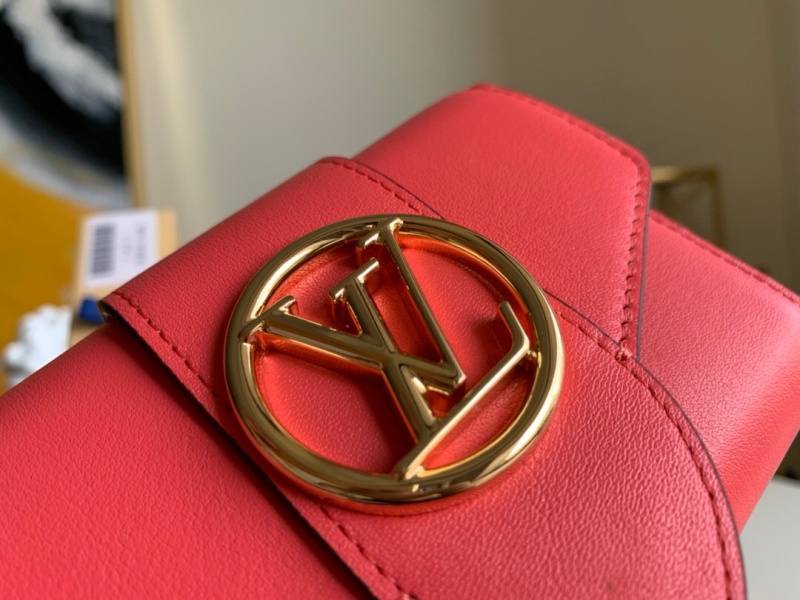 M69177 LV PONT 9 短款錢夾 LV2020新款錢包 橘粉色