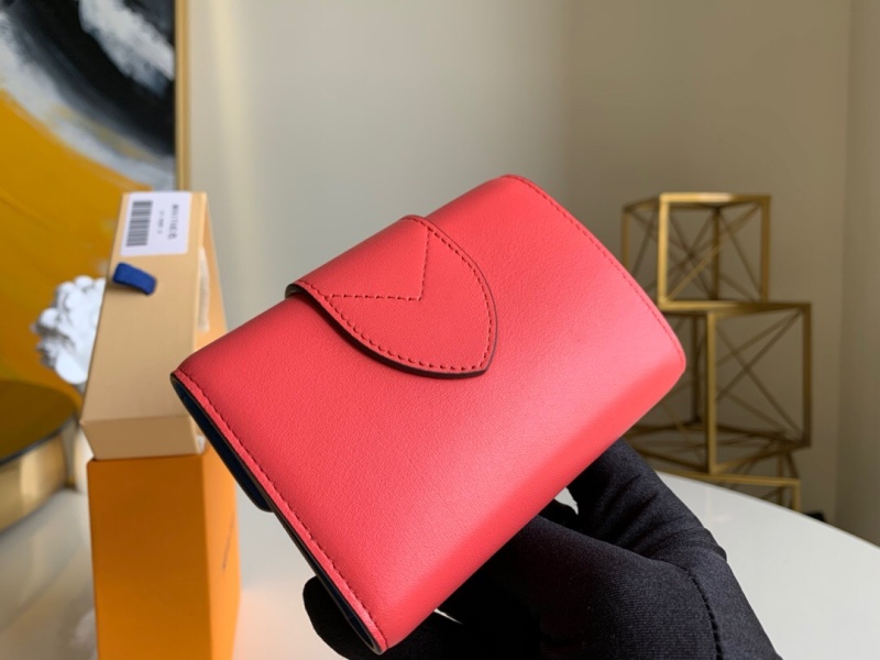 M69177 LV PONT 9 短款錢夾 LV2020新款錢包 橘粉色