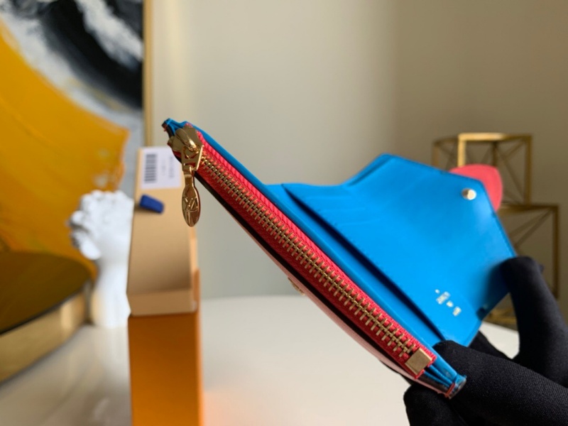 M69177 LV PONT 9 短款錢夾 LV2020新款錢包 橘粉色