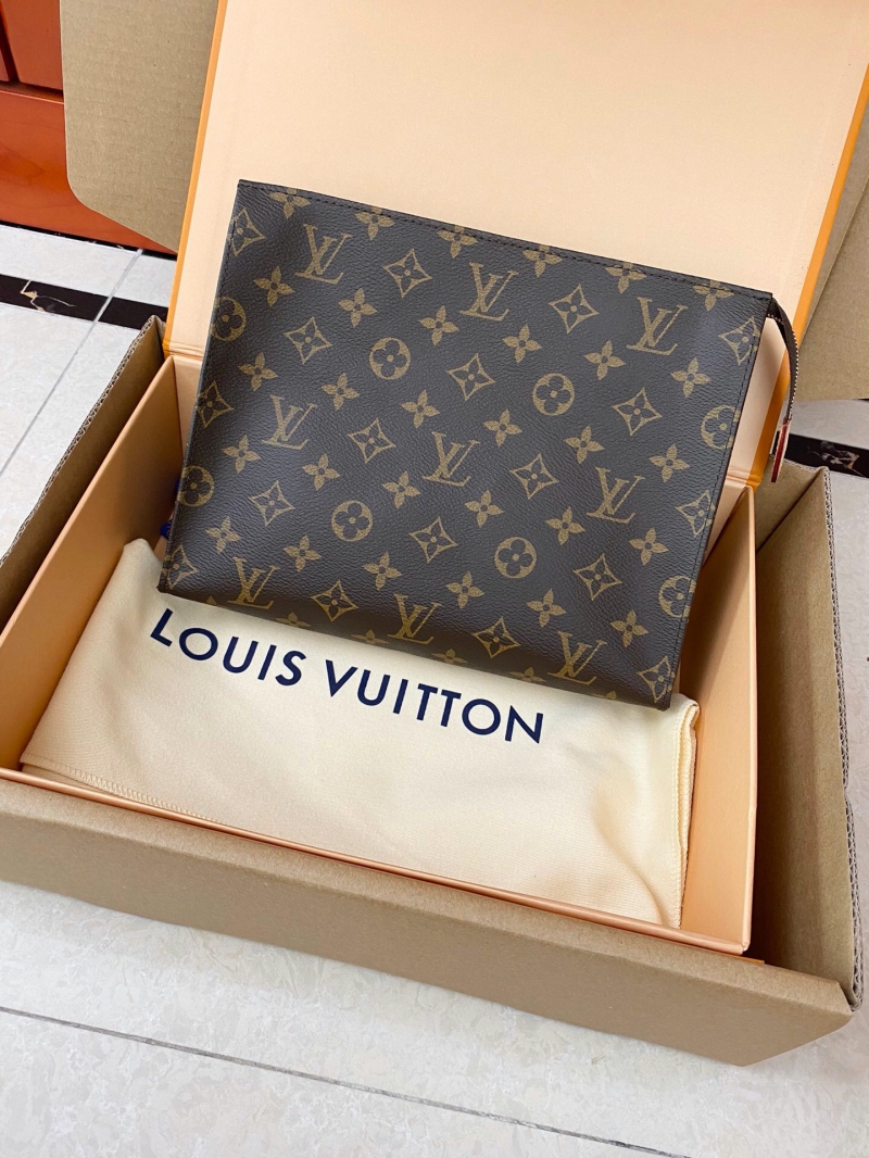 M47542 LV Monogram帆布化妝盒 26號盥洗袋 LV洗漱包 LV手包