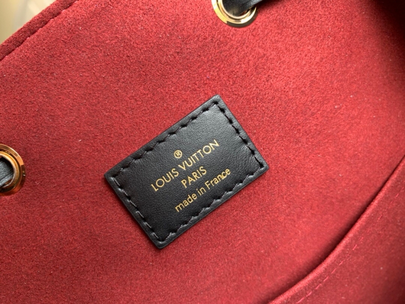 M45515 LV Montsouris 雙肩包 Monogram Empreinte 壓紋皮革背包