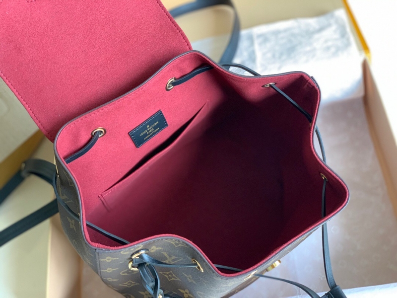 M45515 LV Montsouris 雙肩包 Monogram Empreinte 壓紋皮革背包