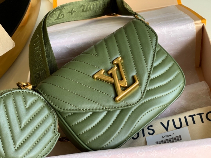 M56471 LV New Wave Multi-Pochette 手袋 LV三合一斜挎包 卡其綠
