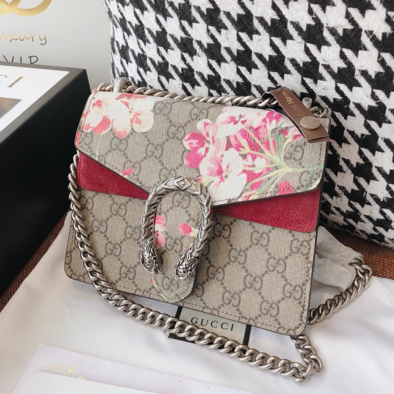 421970 Gucci Dionysus 系列Blooms印花迷你肩背包 Gucci酒神包
