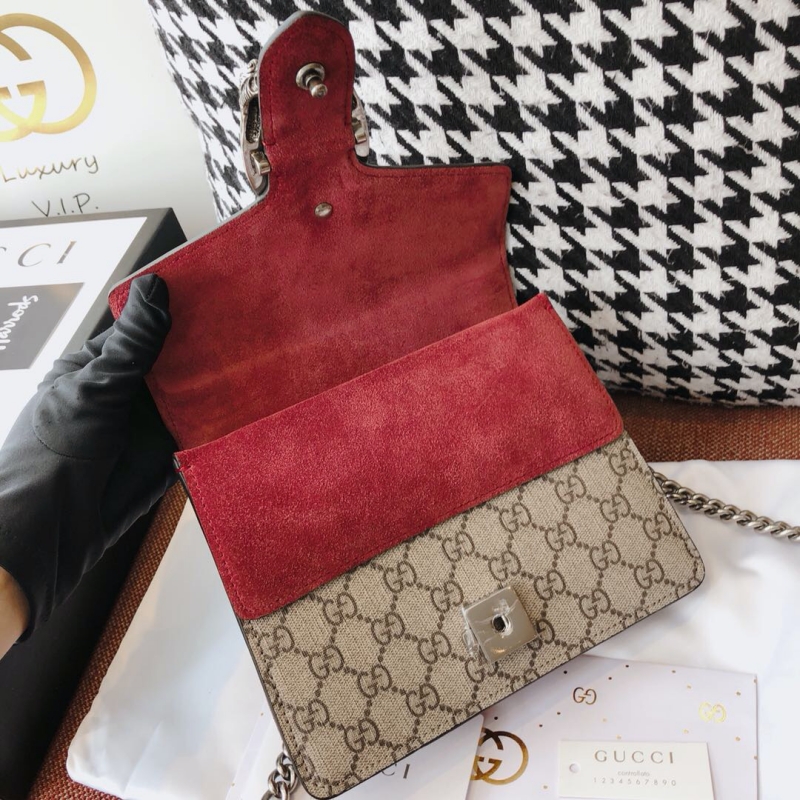 421970 Gucci Dionysus 系列Blooms印花迷你肩背包 Gucci酒神包