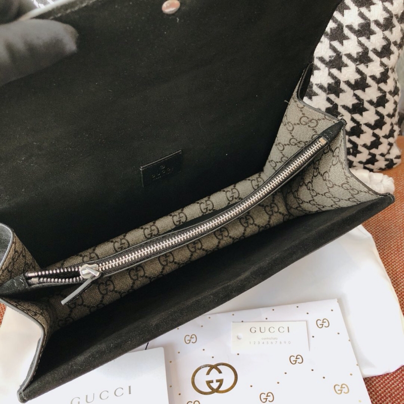 400249 Gucci Dionysus系列小號GG肩背包 Gucci酒神包 黑色