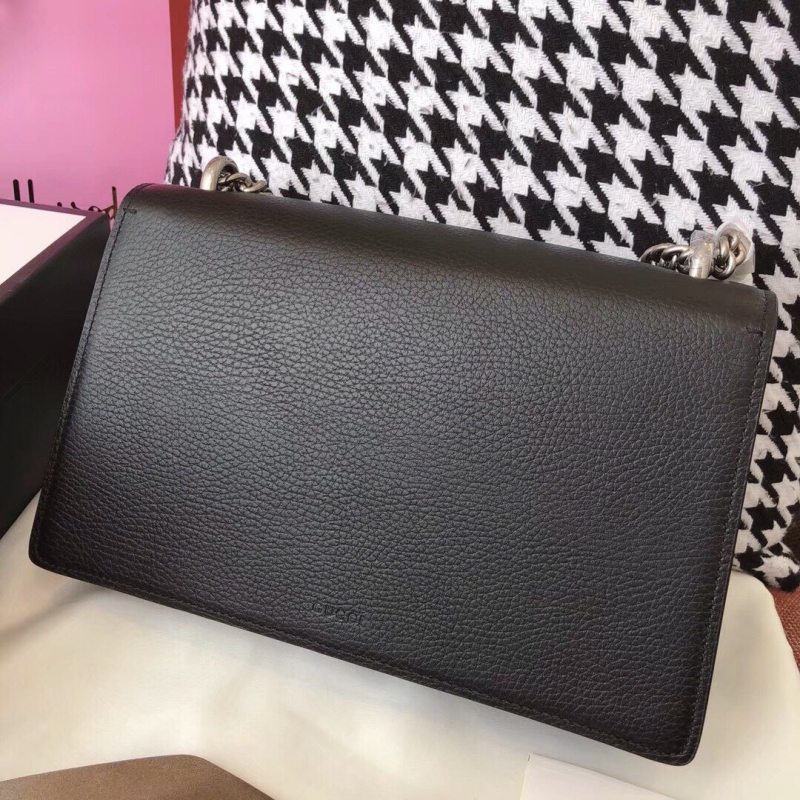 400249 Dionysus系列 Gucci酒神鏈條肩背包 Gucci女包 黑色