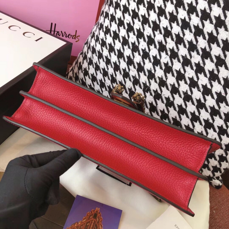 400249 Dionysus系列 Gucci酒神鏈條肩背包 Gucci女包 紅色