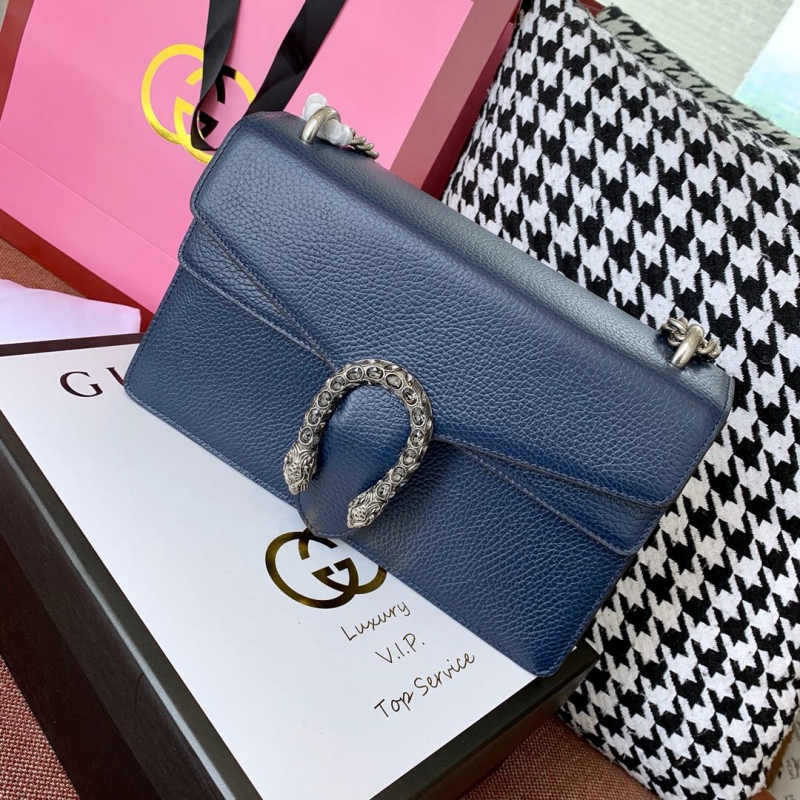 400249 Gucci Dionysus系列小號肩背包 Gucci酒神包 藍色