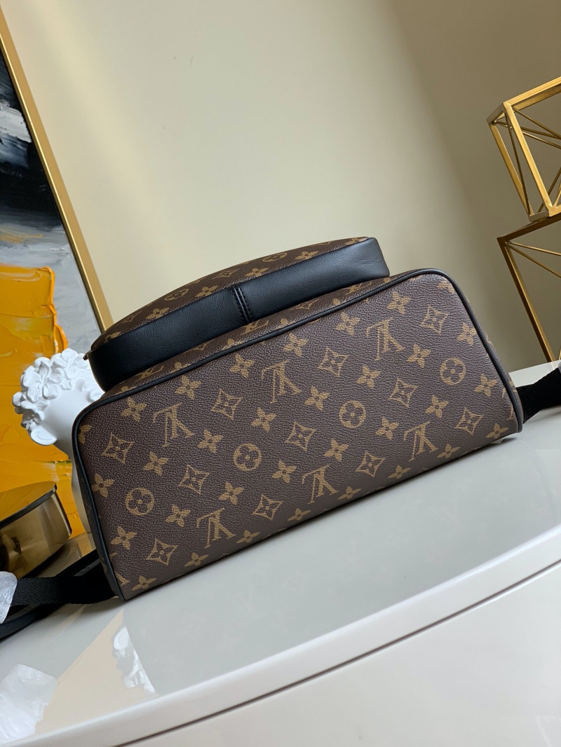 M45349 LV JOSH 雙肩包 Monogram Macassar涂層帆布背包