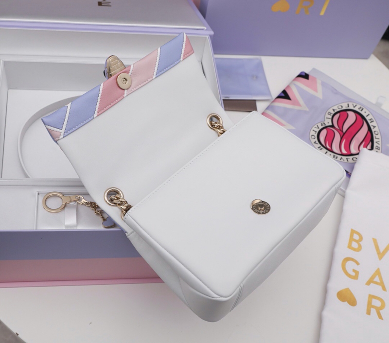 Bvlgari寶格麗 Serpenti Cabochon包 七夕情人節款 小號單肩包