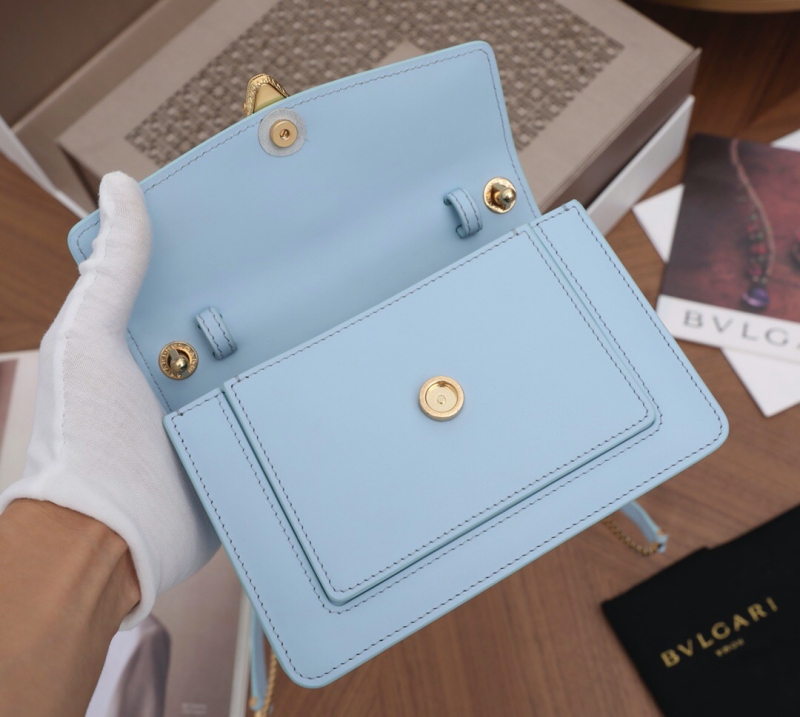 Bvlgari寶格麗 Alexander wang x Bvlgari聯名系列限量款 藍色