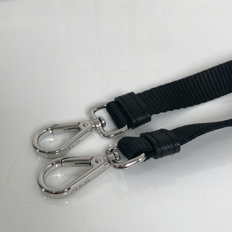 2ZH109 Prada 尼龍和Saffiano 皮革手機(jī)包 普拉達(dá)手機(jī)包 藍(lán)色