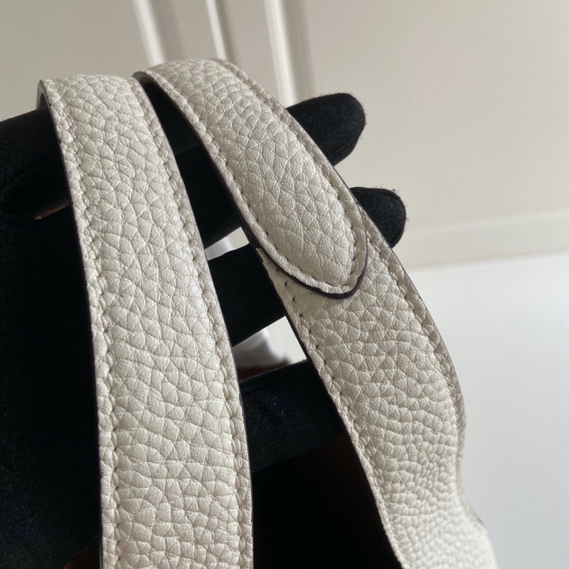 1BG335 Prada皮革手提包 普拉達托特包菜籃子 白色