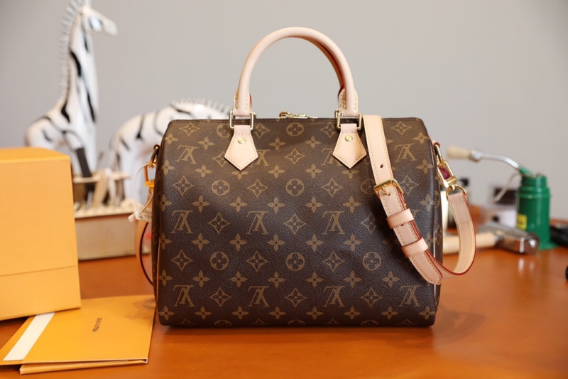 M40391 LV Speedy Bandouliere 30 手提肩背包(配肩帶) LV枕頭包 小號