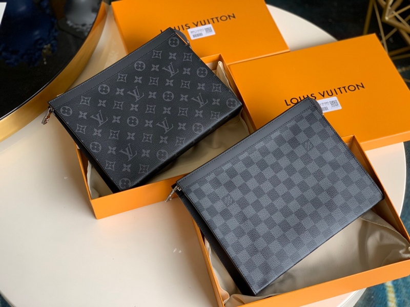 M61692 LV Pochette Voyage 中號(hào)手袋 LV手包 LV手拿包 男士手包