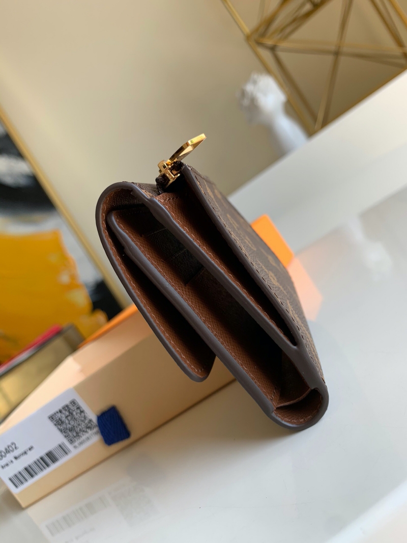 M60402 LV Anais 錢夾 Monogram 老花帆布三折短夾 LV拉鏈錢包