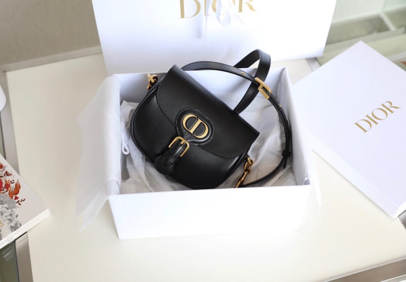 M9317 迪奧 Dior Bobby 小號手袋 光面牛皮革 黑色