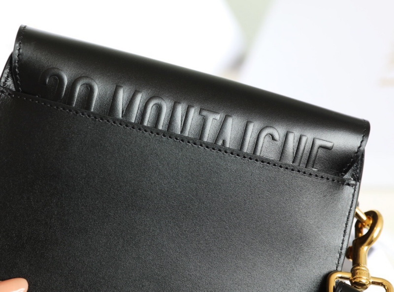 M9317 迪奧 Dior Bobby 小號手袋 光面牛皮革 黑色