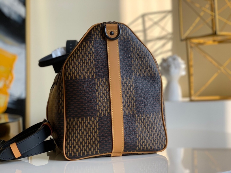 N40360 LV KEEPALL BANDOULIERE 50 旅行袋 Nigo聯名LV旅行包
