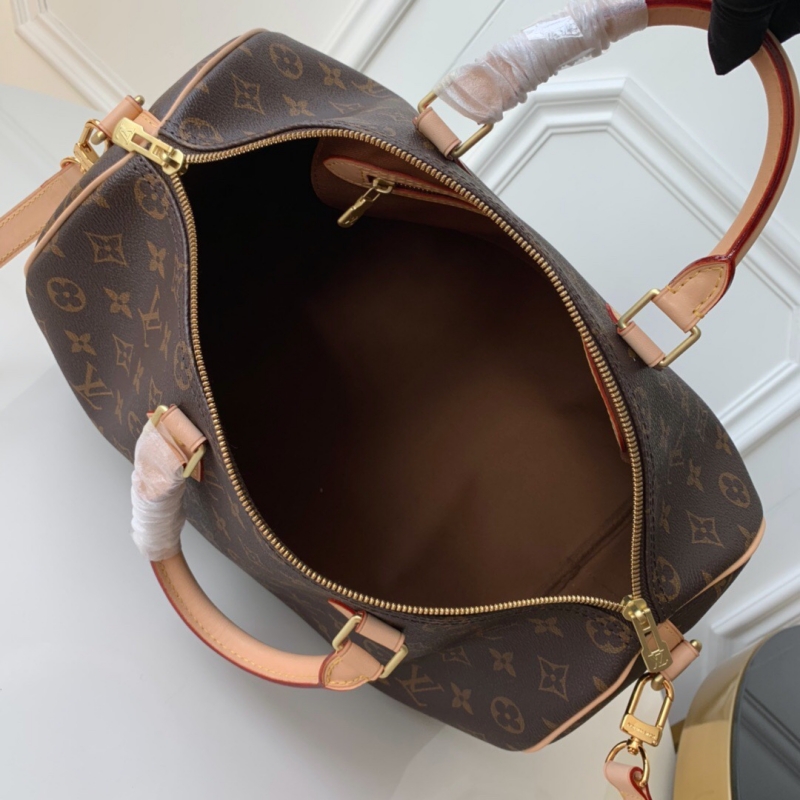 M40392 LV Speedy Bandouliere 35 手提肩背包(配肩帶) LV枕頭包 中號