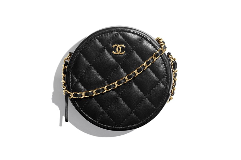 一萬(wàn)左右的香奈兒包圓餅包Clutch with Chain!