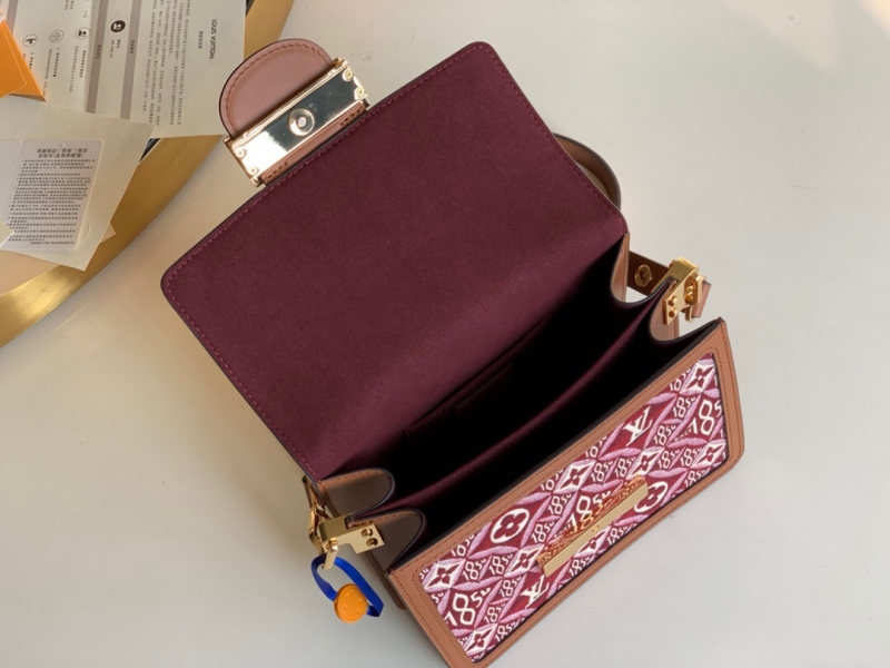 M57172 LV DAUPHINE 迷你手袋 LV1854新款達(dá)芙妮 棕紅色