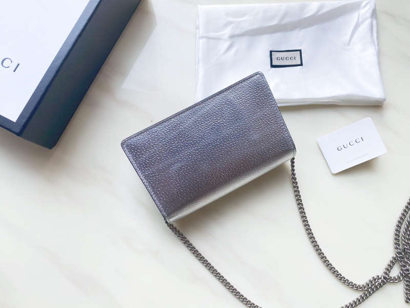 476432 Gucci Dionysus系列超迷你手袋酒神包 銀色