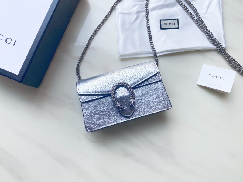 476432 Gucci Dionysus系列超迷你手袋酒神包 銀色