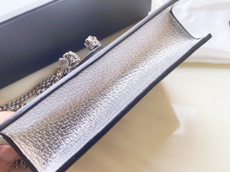 476432 Gucci Dionysus系列超迷你手袋酒神包 銀色