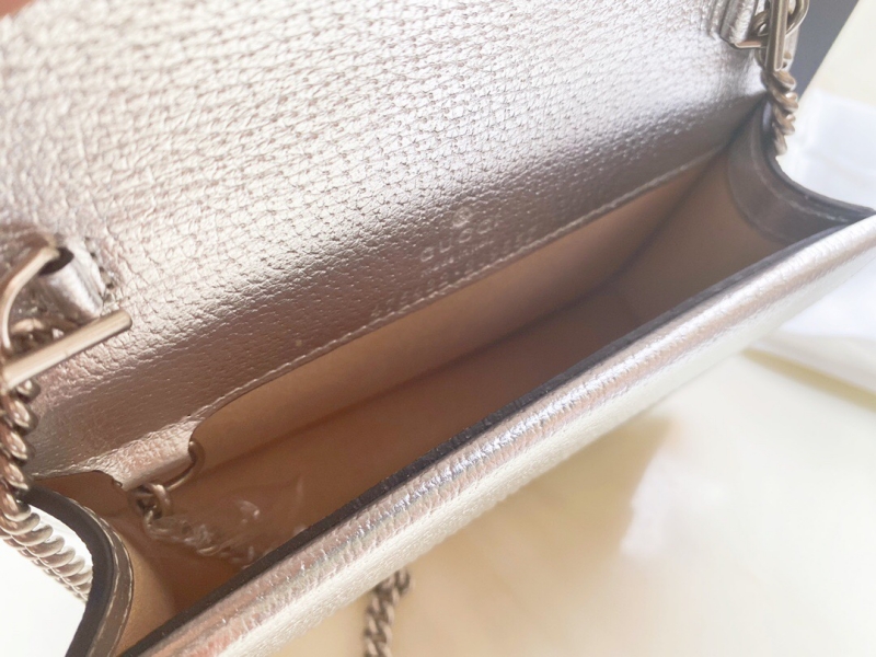 476432 Gucci Dionysus系列超迷你手袋酒神包 銀色