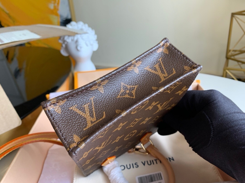 M69442 LV PETIT SAC PLAT 手袋 Monogram 帆布托特包女包