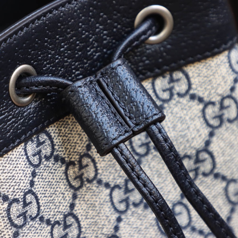 550620 Gucci Ophidia系列迷你GG水桶包 古馳迷你水桶包 海藍色