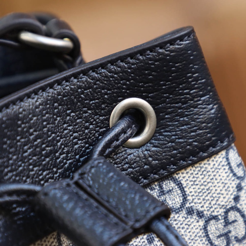 550620 Gucci Ophidia系列迷你GG水桶包 古馳迷你水桶包 海藍色