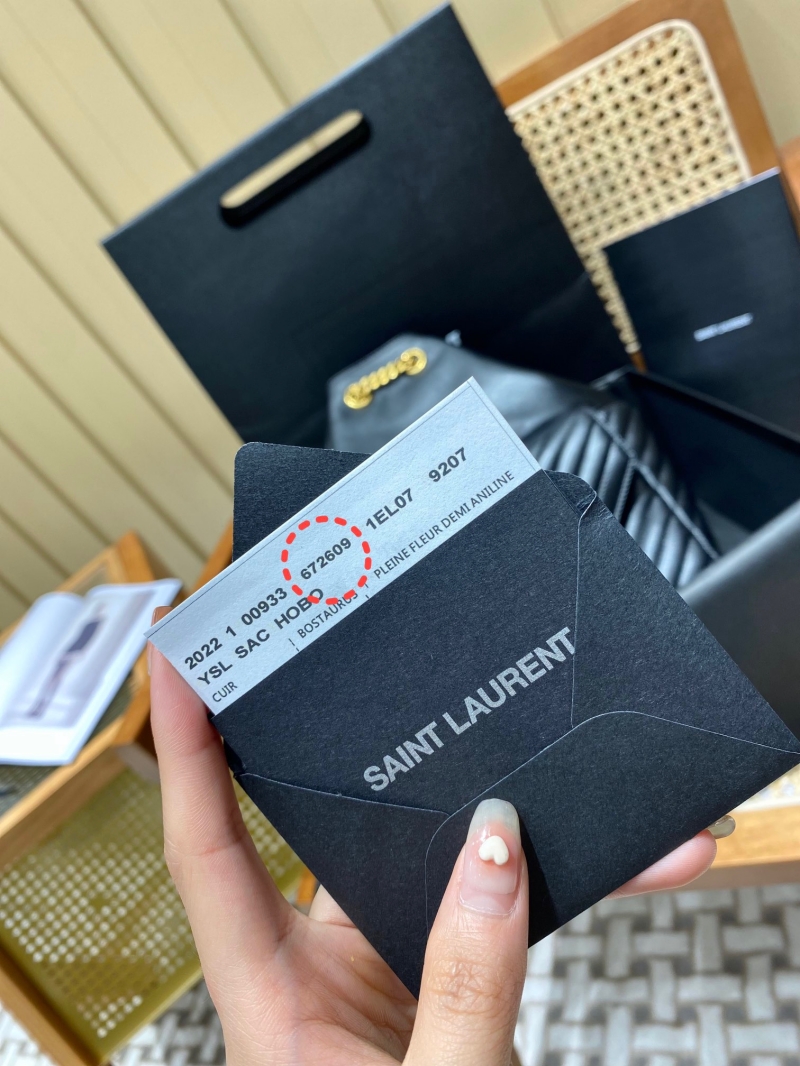 6726091 YSL圣羅蘭SAINT LAURENT MONOGRAM雙肩包 羊皮背包 黑色