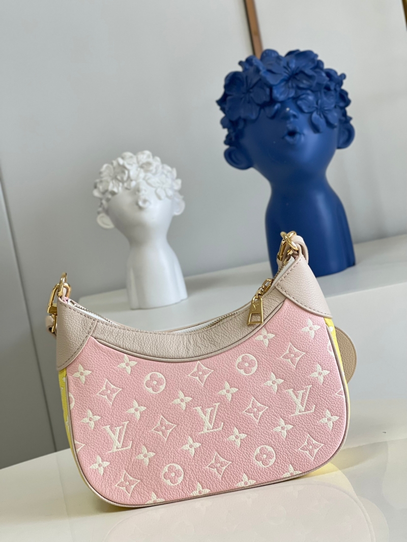 M46113 LV BAGATELLE 手袋 LV2022新款女包腋下包 粉色