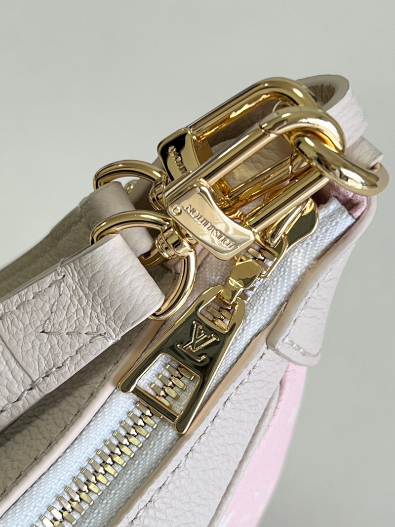 M46113 LV BAGATELLE 手袋 LV2022新款女包腋下包 粉色