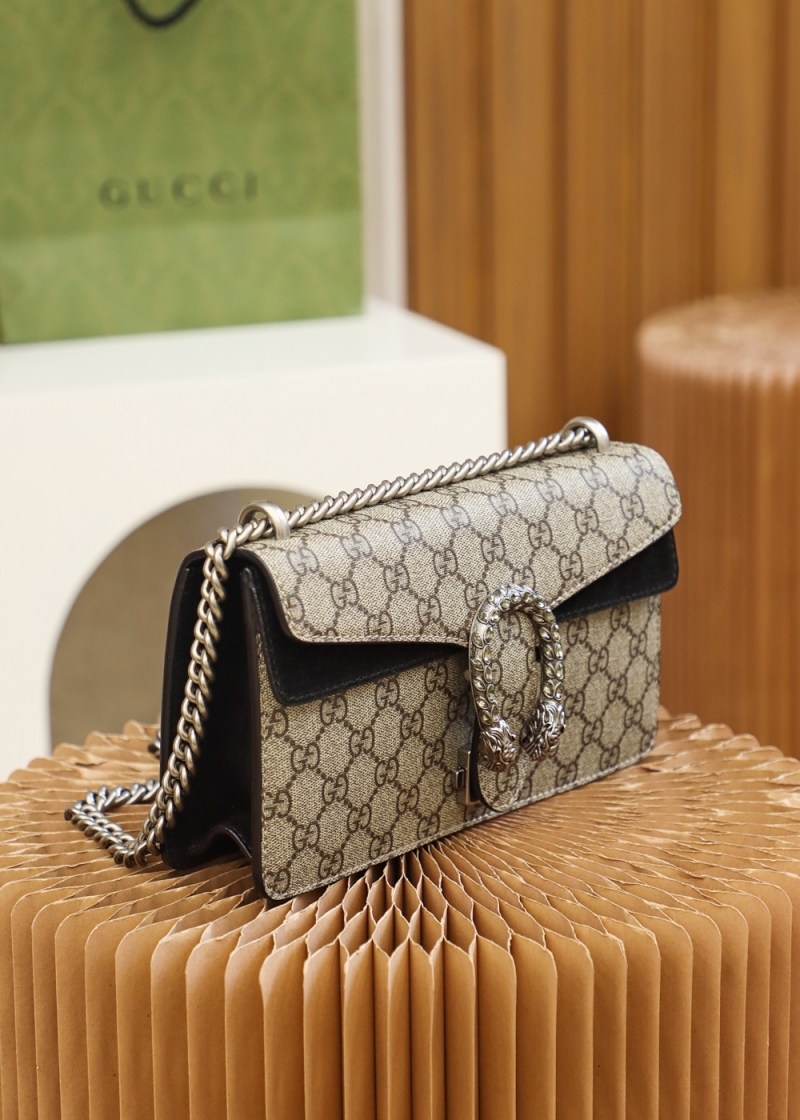 499623 Gucci Dionysus系列GG小號肩背包 Gucci酒神包 黑色