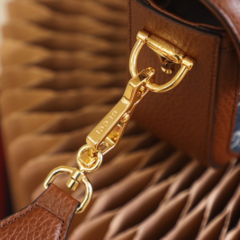 658574 Gucci 馬銜扣1955系列迷你手袋 Gucci馬鞍包 深藍色