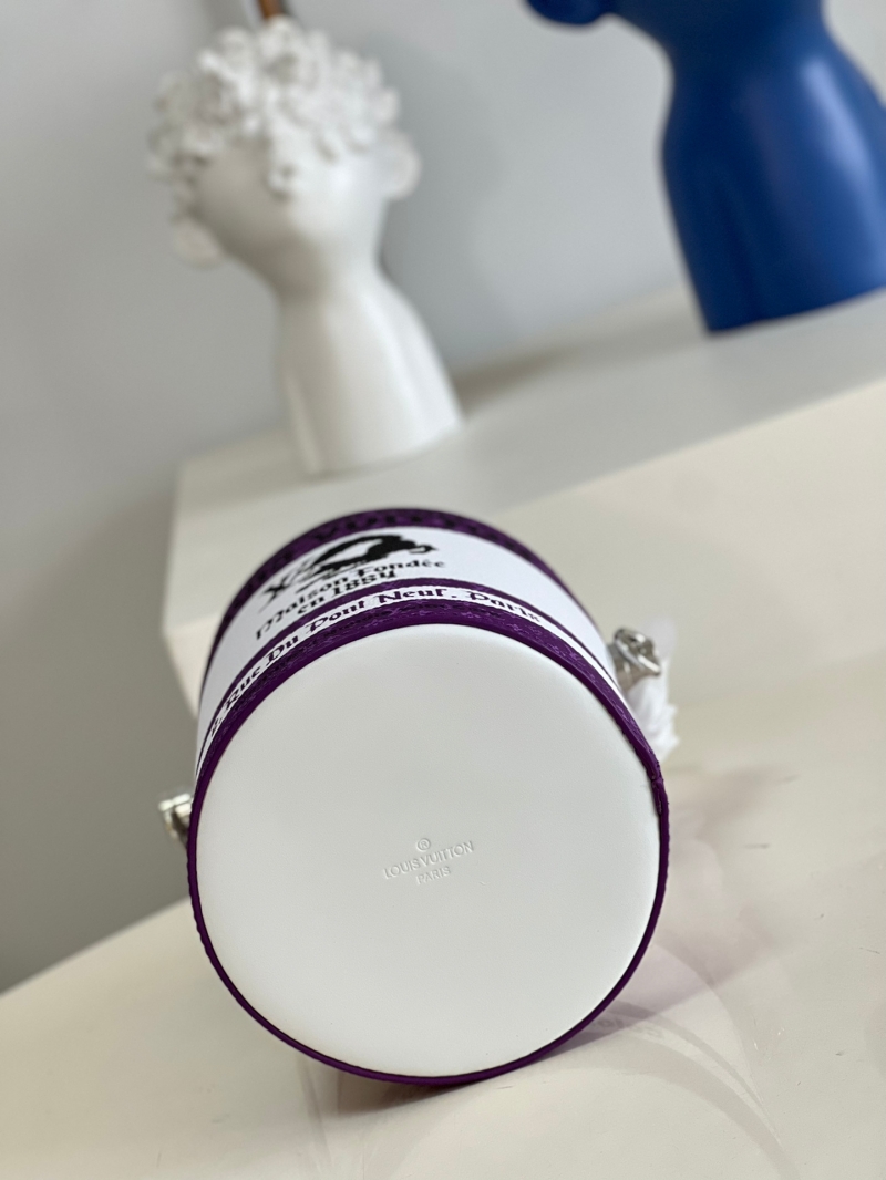 M81591 LV PAINT CAN 手袋 LV2022新款圓桶包 紫色