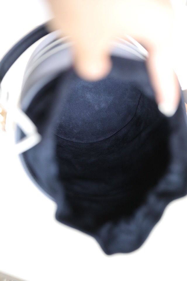 M8703 迪奧DIOR VIBE 系列水桶包 小號 2022新款水桶包 藍色